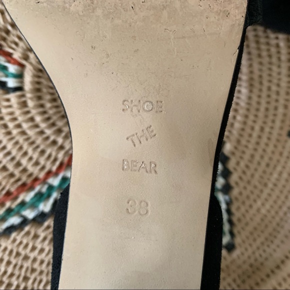 SHOE THE BEAR black suede - Picture 5 of 12